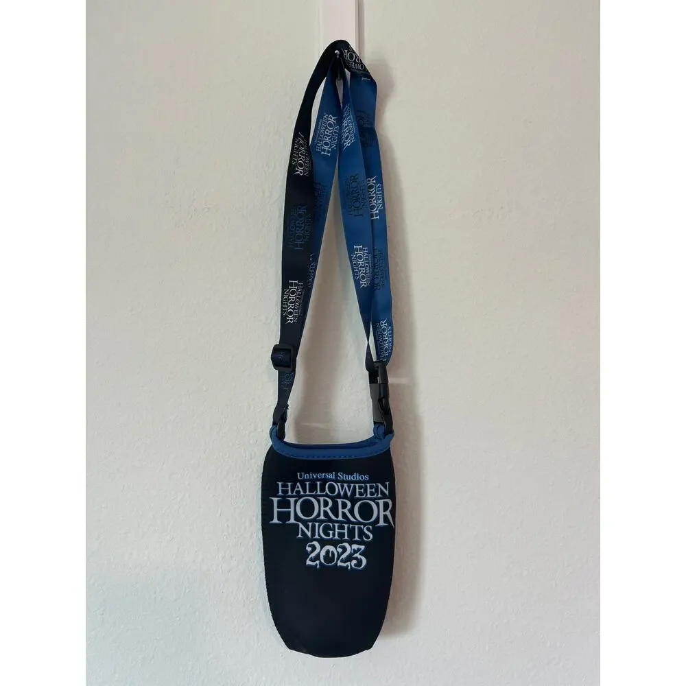 UNIVERSAL ORLANDO Halloween Horror Nights 2023 Drink Holder Lanyard